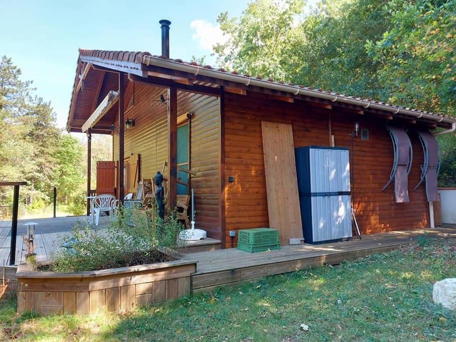 Chalet Au Milieu De La Foret Avec Lac A Proximite Layrac Экстерьер фото